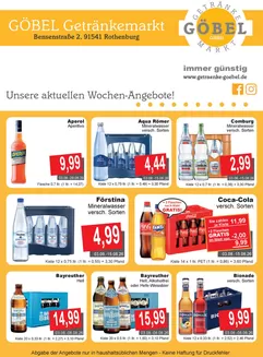 Getränke Göbel Katalog in Augsburg | Unsere besten Angebote für Sie | 2026-08-03T00:00:00.000Z - 2026-08-29T00:00:00.000Z