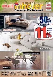 Möbel Inhofer Katalog | Urlaub bei Möbel Inhofer | 2026-08-12T00:00:00.000Z - 2026-08-29T00:00:00.000Z