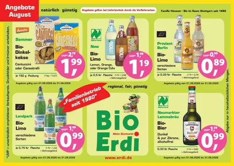 Erdi Biomarkt Prospekt in Jena | Angebote August | 2026-08-12T00:00:00.000Z - 2026-08-31T00:00:00.000Z