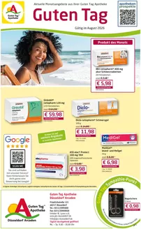 Guten Tag Apotheke Katalog in Birkenwerder | Guten Tag ` | 2026-08-12T00:00:00.000Z - 2026-08-31T00:00:00.000Z
