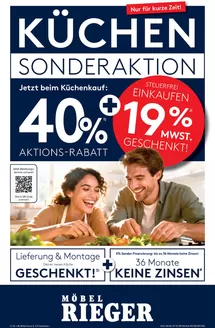 Möbel Rieger Katalog in Wendlingen am Neckar | Angebote für Schnäppchenjäger | 2026-08-11T00:00:00.000Z - 2026-08-24T00:00:00.000Z