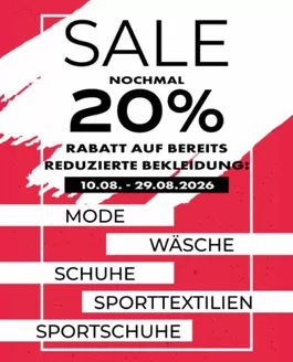 Kaufhaus Magro Katalog | Sale Nochmal 20% | 2026-08-13T00:00:00.000Z - 2026-08-29T00:00:00.000Z