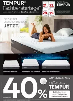 XXXLutz Katalog | Tempur Spezial | 2026-08-17T00:00:00.000Z - 2026-08-29T00:00:00.000Z