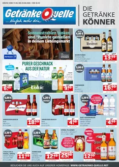 Getränke Quelle Katalog | Unsere besten Angebote für Sie | 2026-08-17T00:00:00.000Z - 2026-08-29T00:00:00.000Z