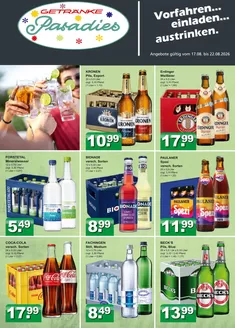 Getränkeparadies Gefromm Katalog | Top-Angebote für alle Schnäppchenjäger | 2026-08-17T00:00:00.000Z - 2026-08-22T00:00:00.000Z