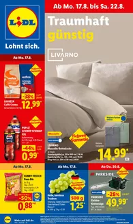 Lidl Prospekt in Kiefersfelden | 17.08.2026 22.08.2026 | 2026-08-18T00:00:00.000Z - 2026-08-22T00:00:00.000Z