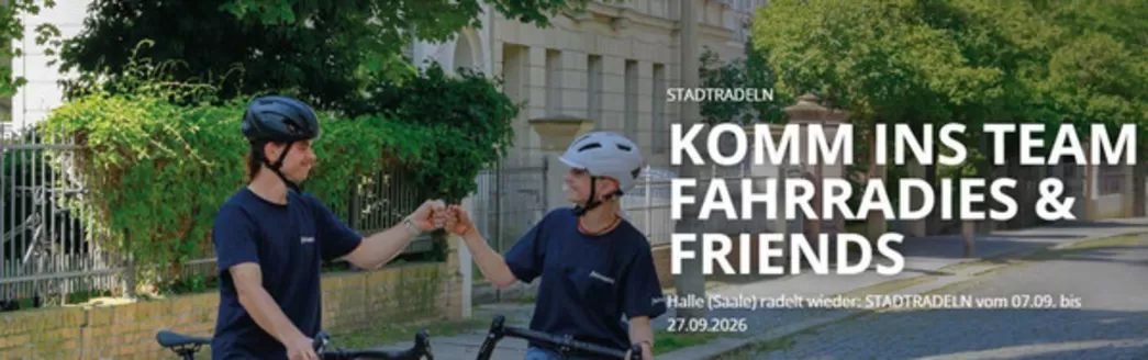 Fahrradies Prospekt in Garrel | Komm Ins Team Fahrrasies & Friends | 2026-09-07T00:00:00.000Z - 2026-09-27T00:00:00.000Z
