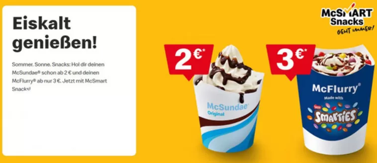 McDonald’s Katalog in Todendorf | Eiskalt genießen! | 2026-08-19T00:00:00.000Z - 2026-09-08T00:00:00.000Z