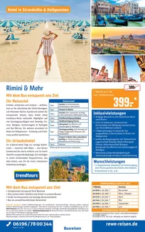Netto Reisen Katalog | REWE Reisen Prospekt 2026 09 Busreise Rimini und Mehr | 2026-10-01T00:00:00.000Z - 2027-11-30T00:00:00.000Z