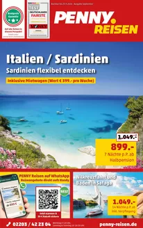 Penny Reisen Katalog | PENNY Reisen Prospekt 2026 09 komprimiert | 2026-08-29T00:00:00.000Z - 2026-09-25T00:00:00.000Z