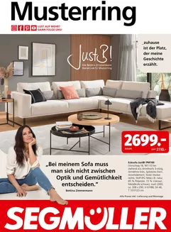 Segmüller Katalog | Exklusive Deals für unsere Kunden | 2026-08-31T00:00:00.000Z - 2026-09-05T00:00:00.000Z
