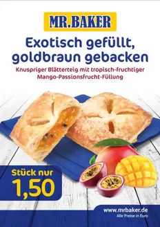 Mr Baker Katalog in Gera | Exotisch Gefullt, Goldbraun Gebacken! | 2026-09-16T00:00:00.000Z - 2026-09-30T00:00:00.000Z