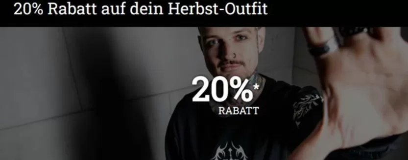 EMP Katalog | 20% Rabatt Auf Dein Herbst - Outfit | 2026-09-02T00:00:00.000Z - 2026-09-22T00:00:00.000Z