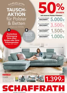 Schaffrath Katalog in Oberfell | Schaffrath WOW Polstertausch | 2026-09-03T00:00:00.000Z - 2026-09-12T00:00:00.000Z