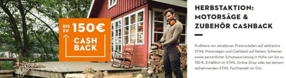 STIHL Katalog | BIs Zu 150€ Cashback | 2026-09-03T00:00:00.000Z - 2026-09-17T00:00:00.000Z