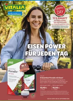 Vitalia Katalog in Bönnigheim | Eisen Power Fur Jeden Tag | 2026-09-03T00:00:00.000Z - 2026-09-12T00:00:00.000Z