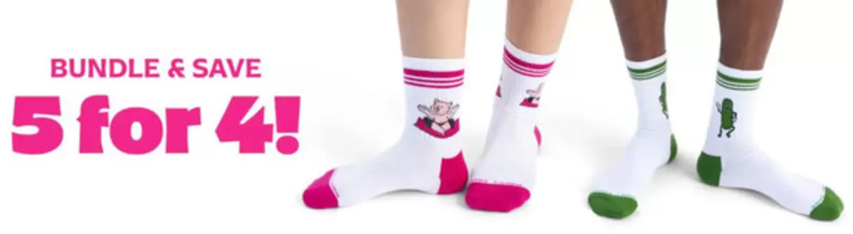 Happy Socks Katalog | Bundle & Save 5 For 4! | 2026-09-04T00:00:00.000Z - 2026-09-26T00:00:00.000Z