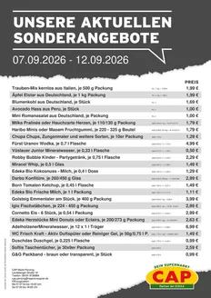 CAP Markt Katalog | Rabatte und Aktionen | 2026-09-07T00:00:00.000Z - 2026-09-12T00:00:00.000Z