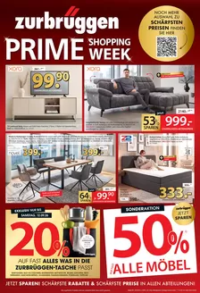 Zurbrüggen Katalog | Prime Shopping Week | 2026-09-05T00:00:00.000Z - 2026-09-12T00:00:00.000Z