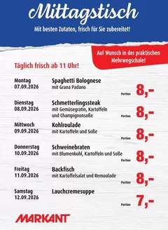 Markant Katalog in Selmsdorf | Exklusive Deals für unsere Kunden | 2026-09-08T00:00:00.000Z - 2026-09-12T00:00:00.000Z