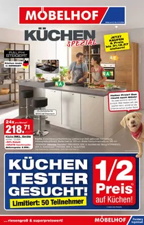 Möbelhof Katalog | KÜCHEN TESTER GESUCHT! | 2026-09-10T00:00:00.000Z - 2026-10-18T00:00:00.000Z