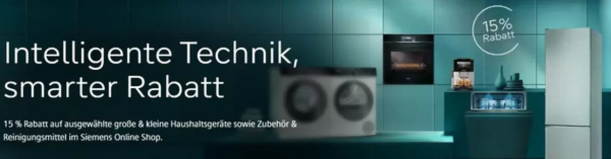 SIEMENS Prospekt in Frankenheim-Rhön | Inteligente Technik, Smarter Rabatt | 2026-09-11T00:00:00.000Z - 2026-09-29T00:00:00.000Z