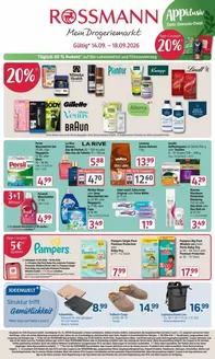 Rossmann Prospekt | Rossmann flugblatt | 2026-09-14T00:00:00.000Z - 2026-09-18T00:00:00.000Z