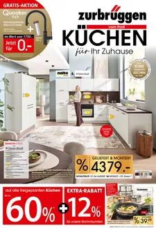 Zurbrüggen Prospekt in Aachen | Küchen für Ihr Zuhause | 2026-09-14T00:00:00.000Z - 2026-10-24T00:00:00.000Z