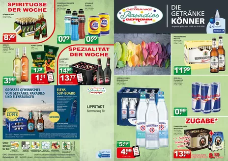 Getränkeparadies Gefromm Katalog | Getränkeparadies Gefromm flugblatt | 2026-09-14T00:00:00.000Z - 2026-09-19T00:00:00.000Z