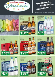 Getränkeparadies Gefromm Katalog | Aktuelle Deals und Angebote | 2026-09-14T00:00:00.000Z - 2026-09-19T00:00:00.000Z