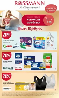 Rossmann Prospekt in Ettlingen | Tolle Rabatte auf ausgewählte Produkte | 2026-09-14T00:00:00.000Z - 2026-09-25T00:00:00.000Z