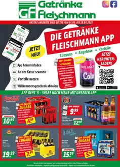 Getränke Fleischmann Katalog | UNSERE ANGEBOTE SIND!! | 2026-09-14T00:00:00.000Z - 2026-09-19T00:00:00.000Z