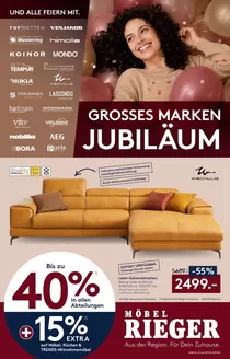 Möbel Rieger Katalog in Süßen | Möbel Rieger Prospekte. | 2026-09-17T00:00:00.000Z - 2026-09-26T00:00:00.000Z
