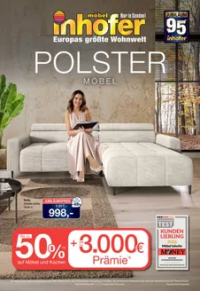 Möbel Inhofer Prospekt in Schlüchtern | POLSTER MÖBEL | 2026-09-17T00:00:00.000Z - 2026-10-10T00:00:00.000Z