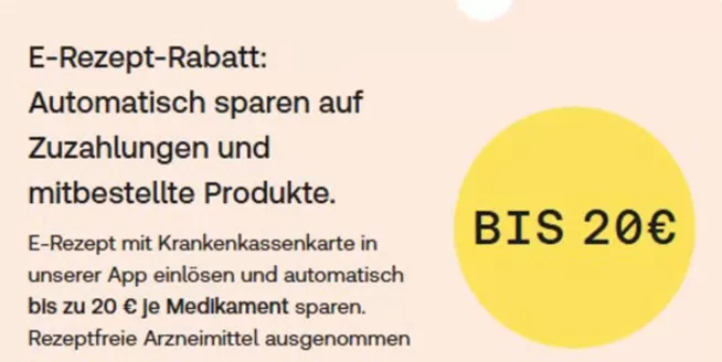 Shop-Apotheke Katalog | BIs Zu 10€ Mit Dem Ersten E-Rezept Sparen | 2026-09-17T00:00:00.000Z - 2026-10-03T00:00:00.000Z