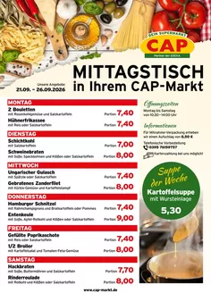 CAP Markt Katalog in Grimmen | Exklusive Deals und Schnäppchen | 2026-09-21T00:00:00.000Z - 2026-09-26T00:00:00.000Z