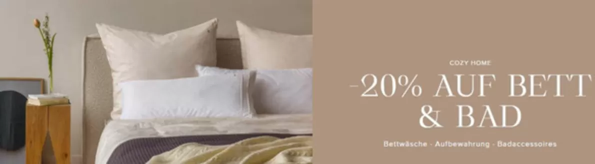 Möve Prospekt in Bad Feilnbach | -20% Auf Bett & Bad | 2026-09-18T00:00:00.000Z - 2026-09-30T00:00:00.000Z
