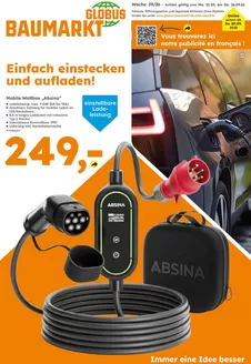 Globus Baumarkt Prospekt in Friedberg (Hessen) | Top-Angebote für Sparfüchse | 2026-09-21T00:00:00.000Z - 2026-09-26T00:00:00.000Z