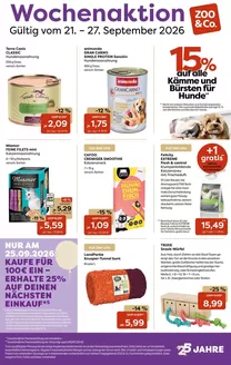 Zoo & Co Prospekt in Friedberg (Hessen) | Zoo Co flugblatt | 2026-09-21T00:00:00.000Z - 2026-09-27T00:00:00.000Z