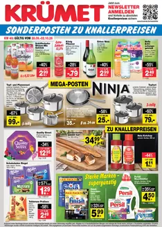 Krümet Sonderposten Katalog | SONDERPOSTEN ZU KNALLERPREISEN!!! | 2026-09-28T00:00:00.000Z - 2026-10-02T00:00:00.000Z