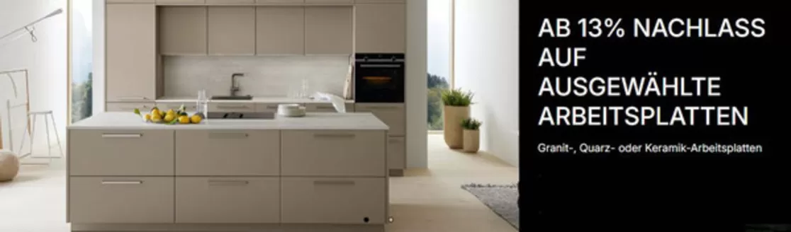Marquardt Küchen Katalog | Ab 13% Nachlass Auf Ausgewahlte Arbeitsplaten! | 2026-09-22T00:00:00.000Z - 2026-10-01T00:00:00.000Z