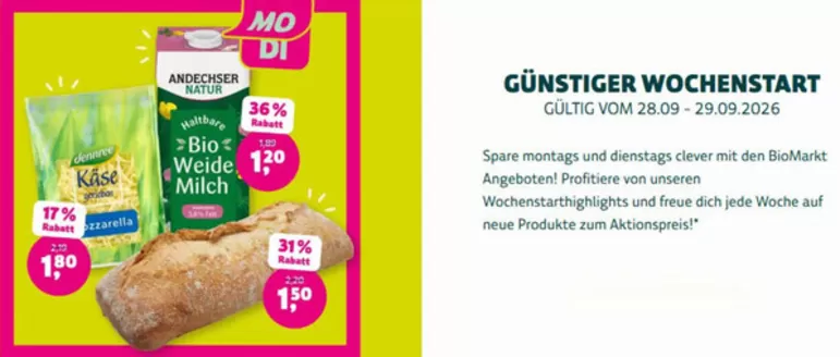 BioMarkt Prospekt in Eningen unter Achalm | Natürlich schön. Natürlich zu Hause | 2026-09-23T00:00:00.000Z - 2026-10-31T00:00:00.000Z