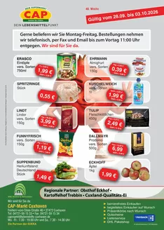 CAP Markt Prospekt in | Tolles Angebot für Schnäppchenjäger | 2026-09-28T00:00:00.000Z - 2026-10-03T00:00:00.000Z