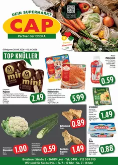 CAP Markt Katalog | Jetzt sparen mit unseren Deals | 2026-09-28T00:00:00.000Z - 2026-10-02T00:00:00.000Z
