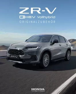 Honda Prospekt in Bempflingen | ZR V Zubehoerbroschuere 2609 | 2026-09-28T00:00:00.000Z - 2027-09-28T00:00:00.000Z