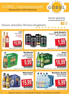 Getränke Göbel Prospekt in Goslar | Aktuelle Sonderaktionen | 2026-09-28T00:00:00.000Z - 2026-10-31T00:00:00.000Z