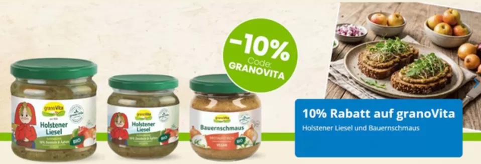 Reformhaus Ebken Katalog in Niesky | 10% Rabatt Auf GranoVita | 2026-09-29T00:00:00.000Z - 2026-10-20T00:00:00.000Z