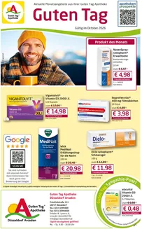 Guten Tag Apotheke Katalog | Aktuelle Monatsangebote aus Ihrer Guten Tag Apotheke! | 2026-09-30T00:00:00.000Z - 2026-10-31T00:00:00.000Z