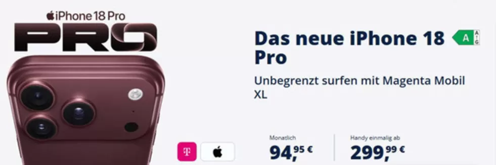 Gravis Katalog in Recklinghausen | Das Neue iPhone 18 Pro | 2026-09-30T00:00:00.000Z - 2026-10-17T00:00:00.000Z