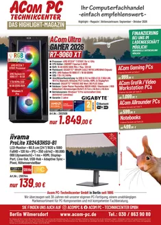 ACom PC Katalog in Recklinghausen | Ihr Computerfachhandel -einfach empfehlenswert | 2026-09-30T00:00:00.000Z - 2026-10-31T00:00:00.000Z